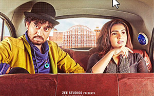 Irrfan Khan and Parvathy in Qarib Qarib Singlle